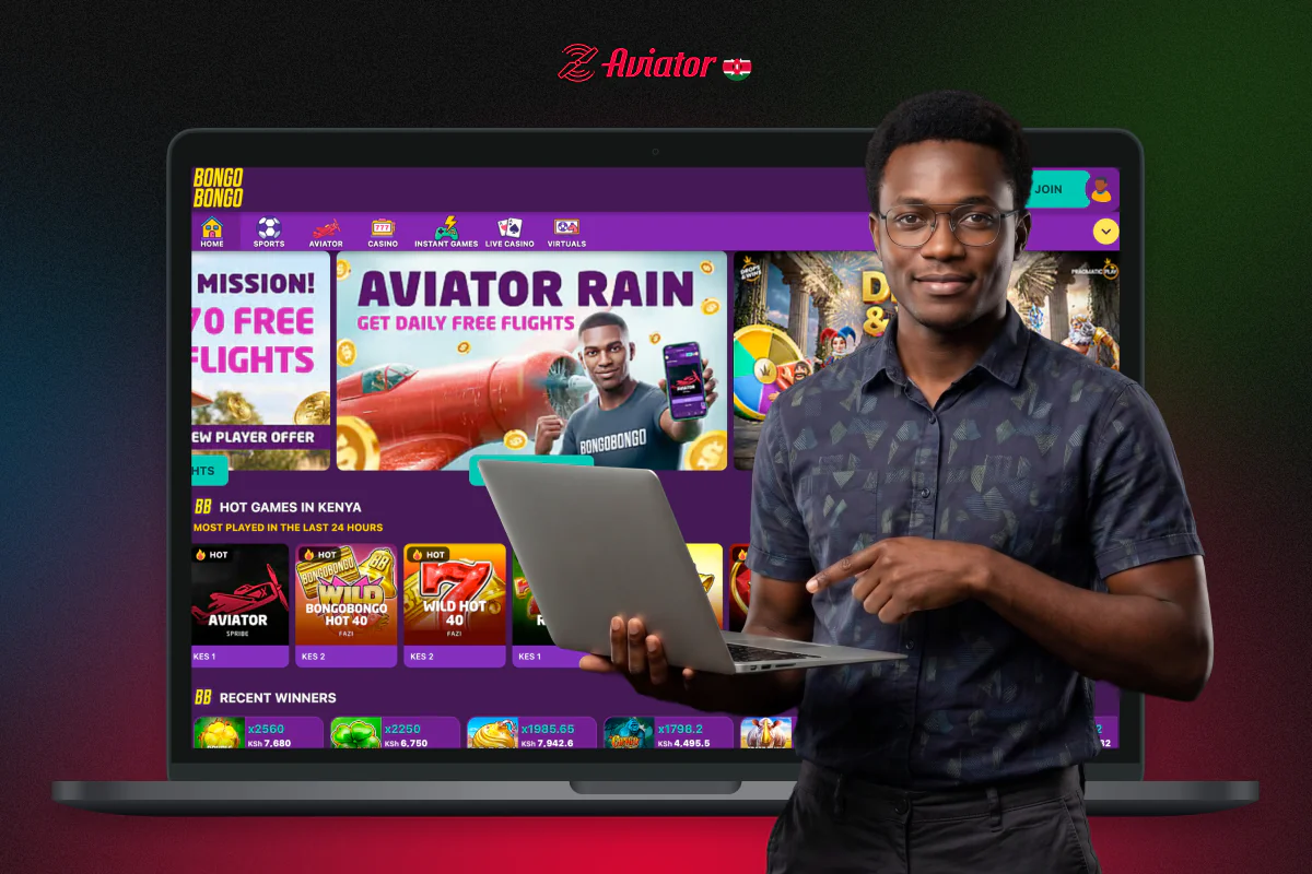 The popular online game "Aviator" is available to users in Kenya on BongoBongo